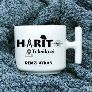  - Harita Teknikeri Latte Fincanı