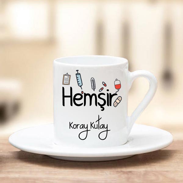 Hemşir Türk Kahve Fincanı