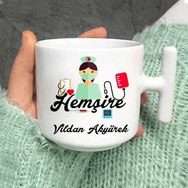 Hemşireye Latte Fincanı