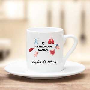 İç Hastalıkları Uzmanı Türk Kahve Fincanı - Thumbnail