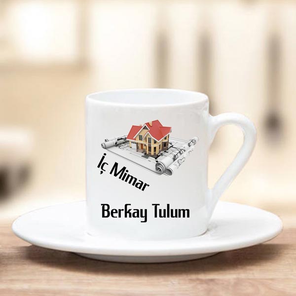 İç Mimar Türk Kahve Fincanı