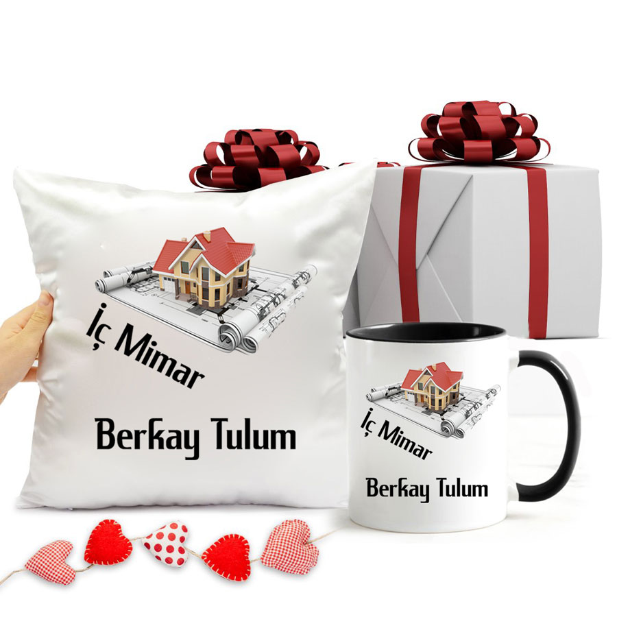 İç Mimar Kupa Bardak Ve Yastık