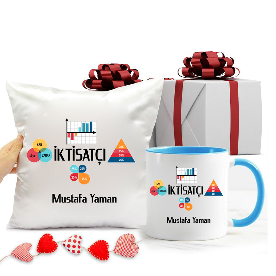 İktisatçı Kupa Bardak Ve Yastık