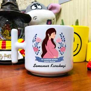  - İlk Anneler Günün Kutlu Olsun Latte Fincanı