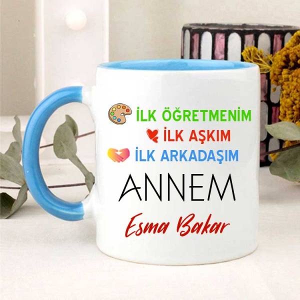 İlk Öğretmenim,Aşkım,Arkadaşım Kupa Bardak