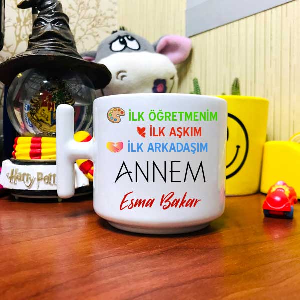 İlk Öğretmenim,aşkım,arkadaşım Latte Fincanı