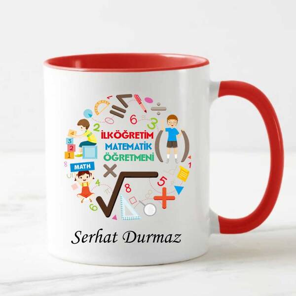 İlköğretim Matematik Öğretmeni Kupa Bardak