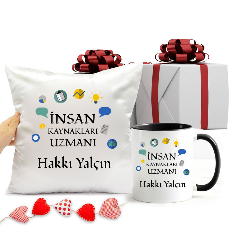 İnsan Kaynakları Uzmanı Kupa Bardak Ve Yastık