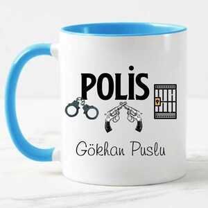 İsimli Polis Kupa Bardağı - Thumbnail