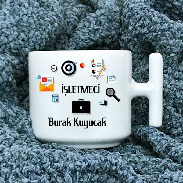 İşletmeci Latte Fincanı