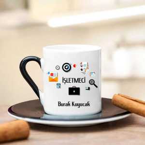 İşletmeci Türk Kahve Fincanı - Thumbnail