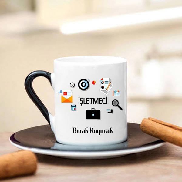 İşletmeci Türk Kahve Fincanı