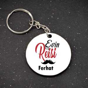  - İsme Özel Evin Reisi Anahtarlık