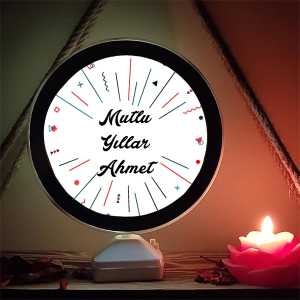  - İsme Özel Mutlu Yıllar Sihirli Ayna