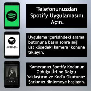 İsme Özel Spotify Ses İzi Fotoğraf Çerçevesi - Thumbnail