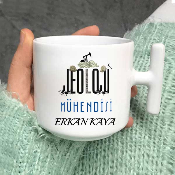 Jeoloji Mühendisi Latte Fincanı