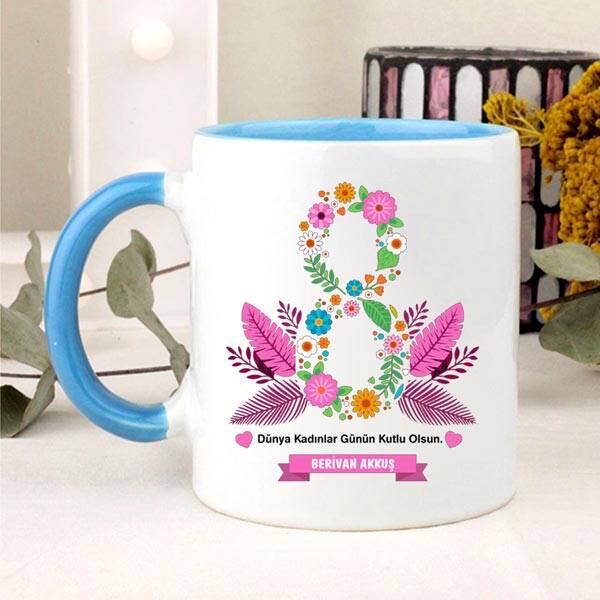 Kadınlara Özel İsimli Kupa Bardak