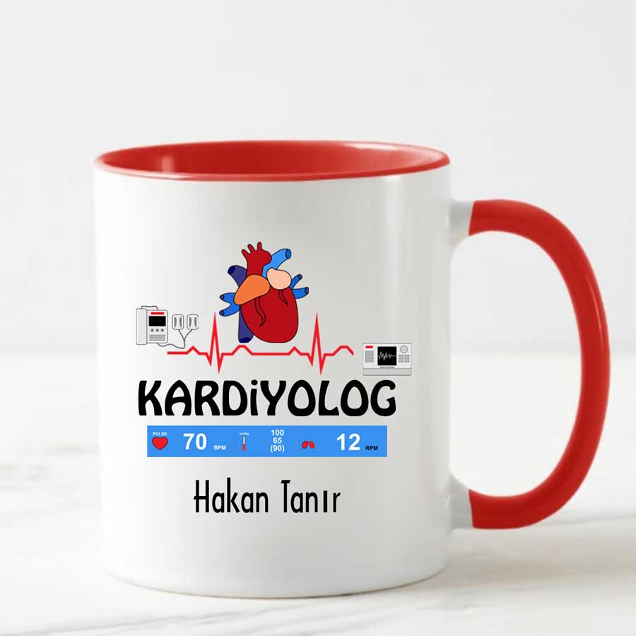 Kardiyologa Hediye Kupa Bardak