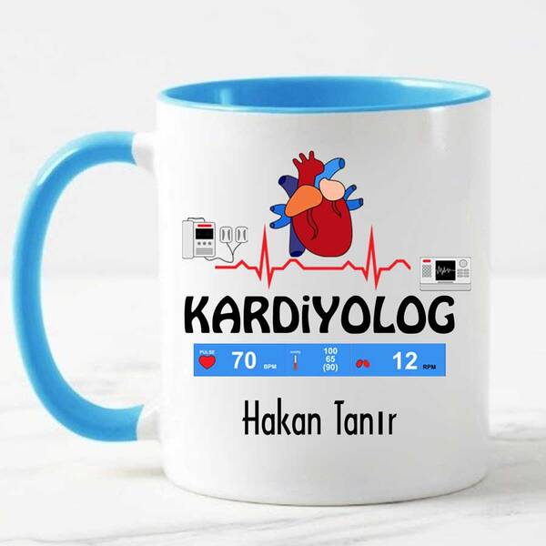 Kardiyologa Hediye Kupa Bardak