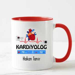 Kardiyologa Hediye Kupa Bardak