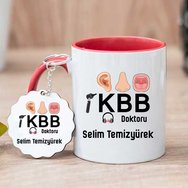 Kbb Doktoruna Hediye Kupa Bardak ve Anahtarlık