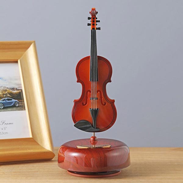 Keman Tasarımlı Müzik Kutusu