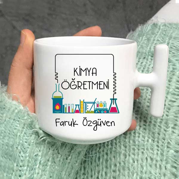 Kimya Öğretmeni Latte Fincanı