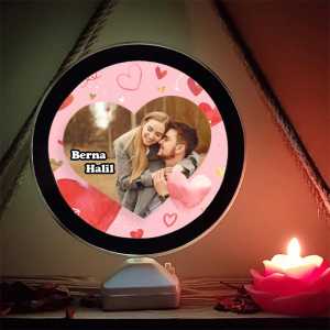  - Kişiye Özel Fotoğraflı ve İsimli Sihirli Ayna