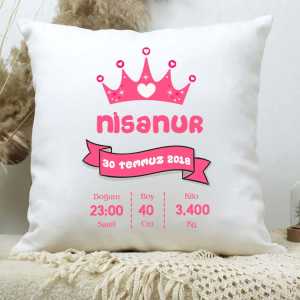  - Kız Bebek Doğum Özellikli Yastık