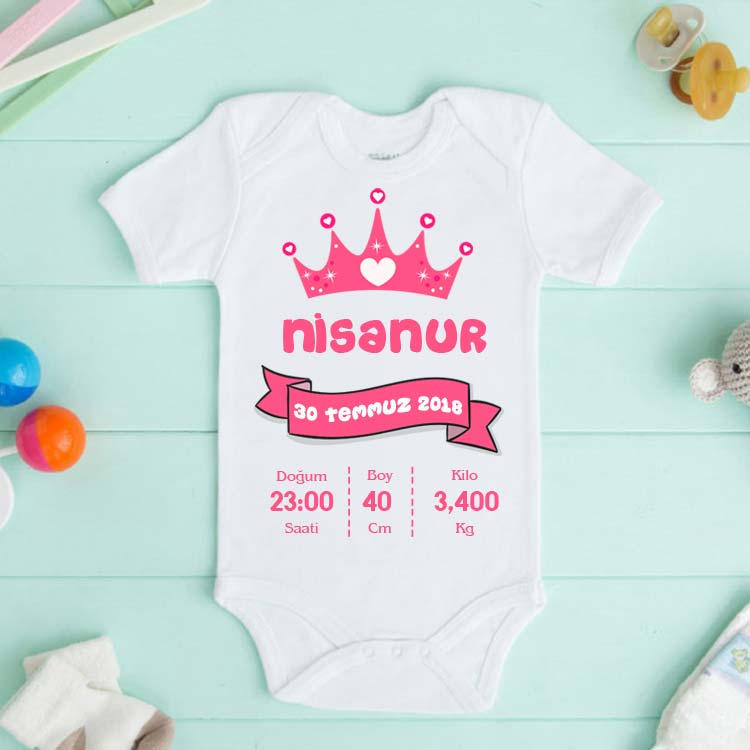 Kız Bebek Doğum Özellikli Zıbın