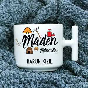 - Maden Mühendisi Latte Fincanı  - Maden Mühendisi Latte Fincanı