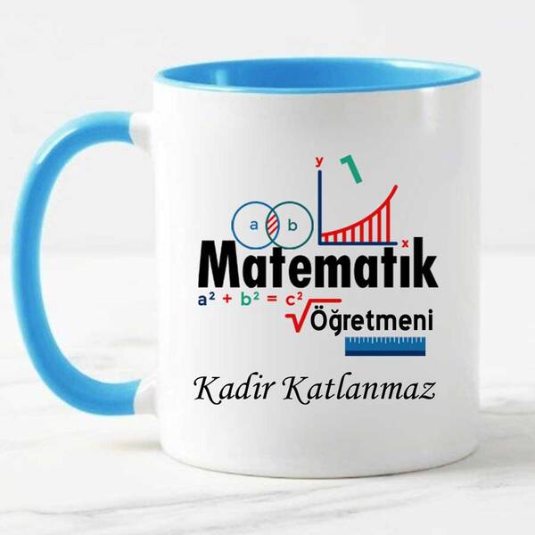 Matematik Öğretmenine Hediye Kupa Bardak