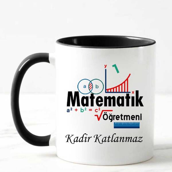 Matematik Öğretmenine Hediye Kupa Bardak