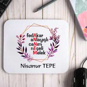 Melek Anne İsimli Mouse Pad - Thumbnail