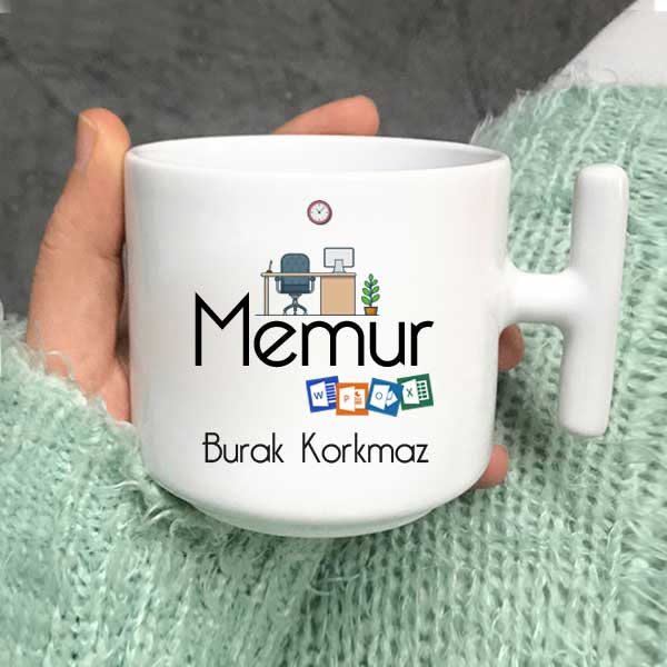 Memur Latte Fincanı