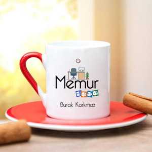 Memur Türk Kahve Fincanı - Thumbnail
