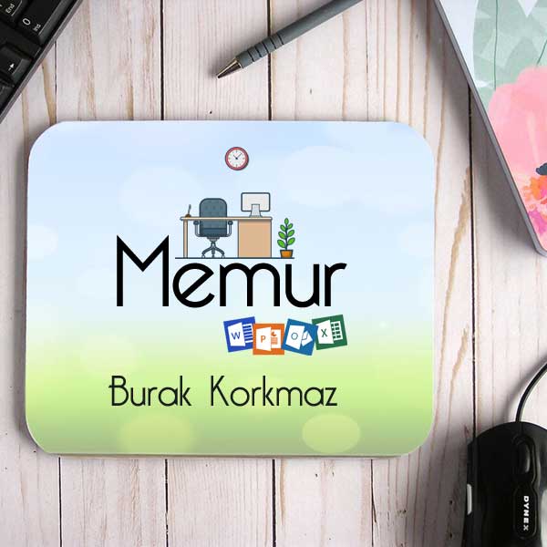 Memura Hediye İsimli Mouse Pad