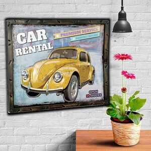  - Metal Kabartmalı Vosvos Tablo