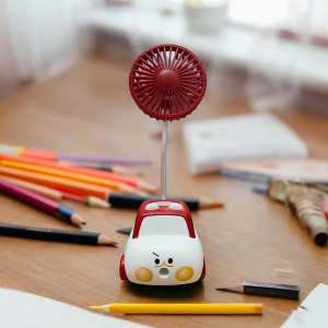  - Mini USB Şarjlı El Fanı / Masa Fanı Oynar Başlıklı Fan
