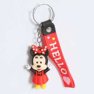 Minnie ve Mickey Silikon Anahtarlık - Thumbnail