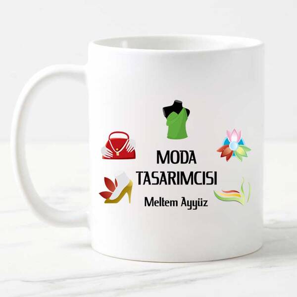 Moda Tasarımcısına Hediye Kupa Bardak