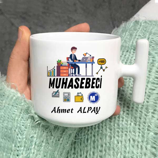 Muhasebeci Latte Fincanı