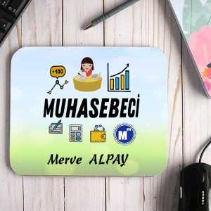 Muhasebeciye Hediye İsimli Mouse Pad - Thumbnail