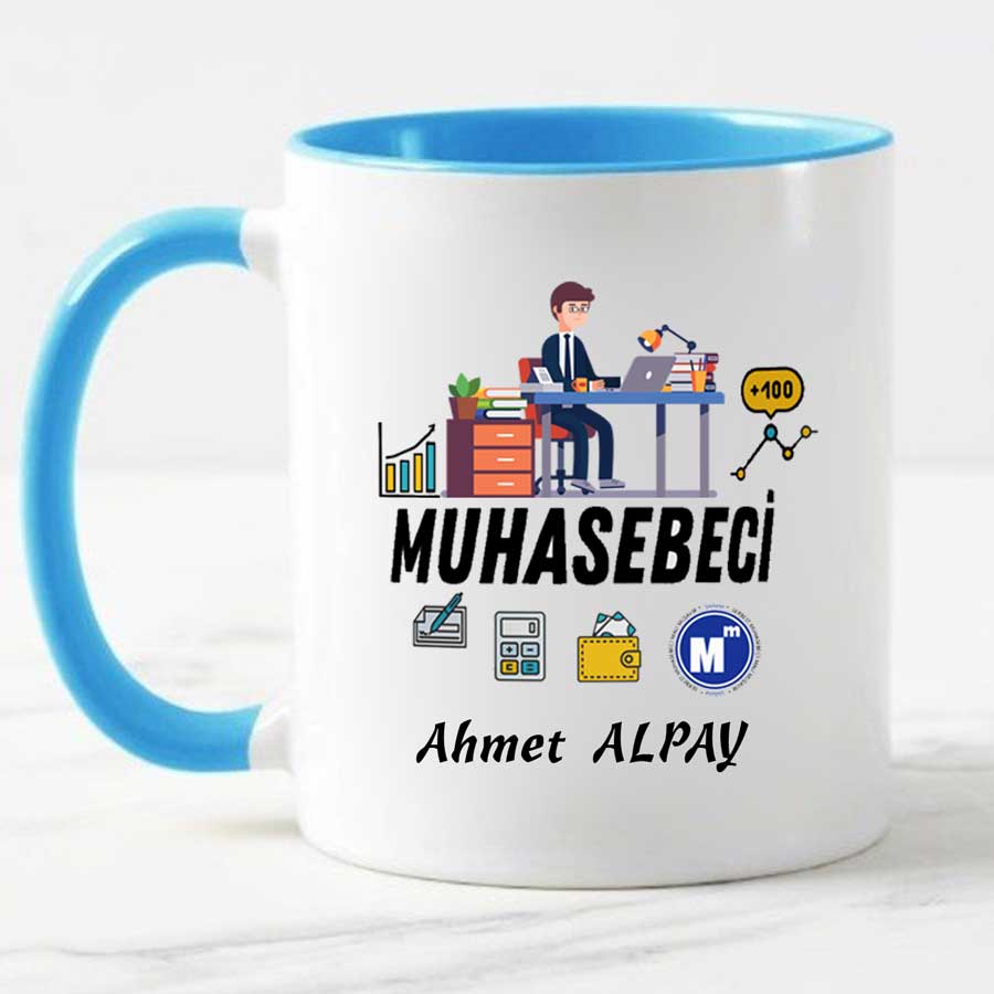 Muhasebeciye Hediye Kupa Bardak