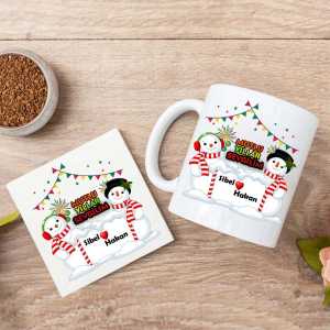 - Mutlu Yıllar Sevgilim Mesajlı Kupa Bardak ve Altlık  - Mutlu Yıllar Sevgilim Mesajlı Kupa Bardak ve Altlık