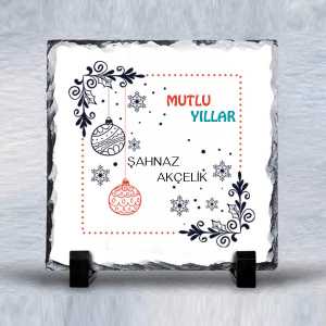  - Mutlu Yıllar Taş Çerçeve