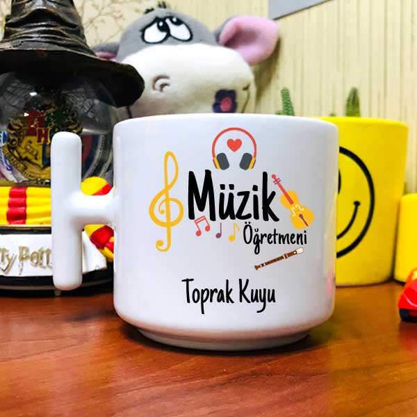 Müzik Öğretmeni Latte Fincanı