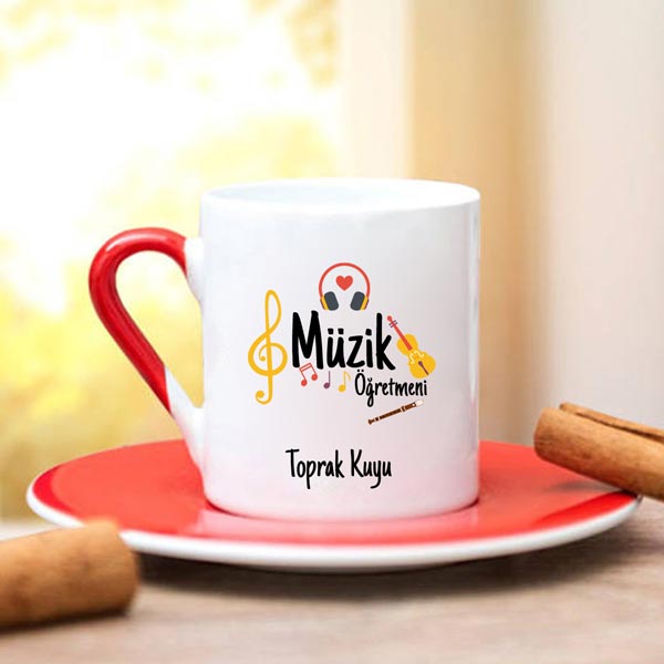 Müzik Öğretmeni Türk Kahve Fincanı