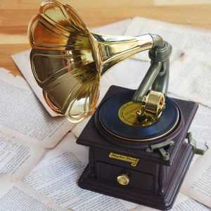 Nostaljik Gramofon Müzik Kutusu - Thumbnail