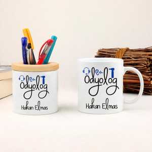 - Odyolog Hediye Kupa Bardak ve Kalemlik Seti  - Odyolog Hediye Kupa Bardak ve Kalemlik Seti